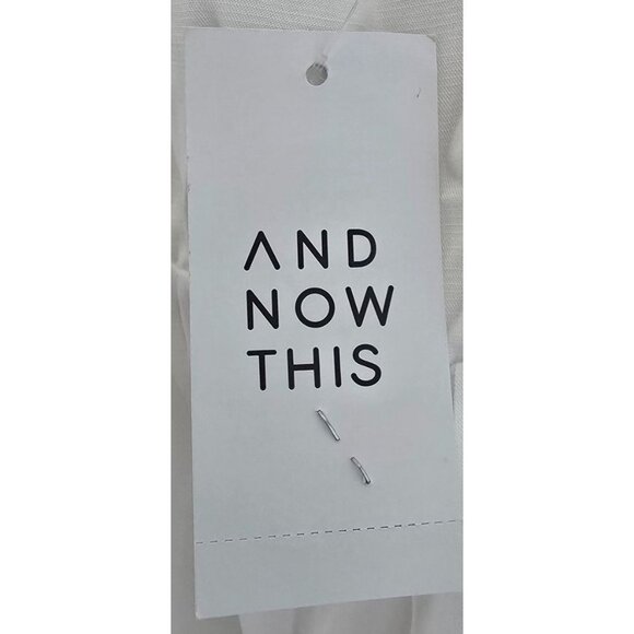 White Spring Maxi Dress Spaghetti Strap Medium By And Now This - Picture 6 of 6